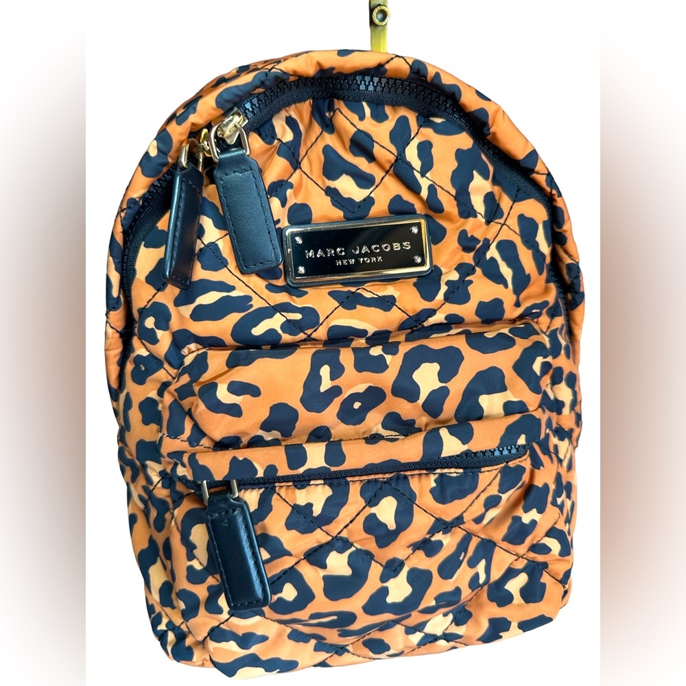 Marc Jacobs Mini Leopard-Print Backpack Authentic - image 2
